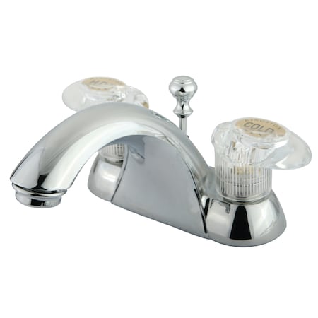 Kingston Brass 4" Centerset Bathroom Faucet, Polished Chrome KB2151
